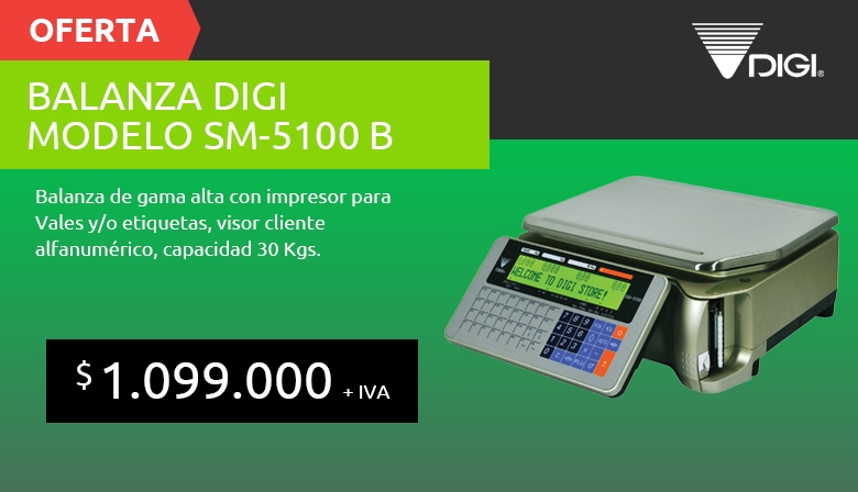 BALANZA DIGI SM-5100 B